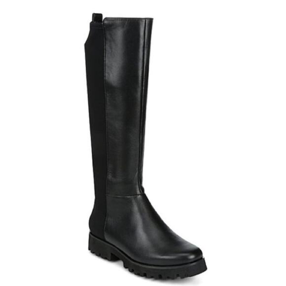 DONALD J. PLINER Ryker Leather Lug Boot Black - Picture 3 of 13
